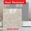 6PCS Ceramic-Look Wallpaper Self-Adhesive Waterproof Moisture-Resistant Wallpaper Exquisite Wallpaper for Living Room, Kitchen, Bathroom