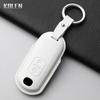Genuine Leather Auto Key Fob Cover Case Housing Fit For Mazda 2 3 6 Atenza Axela Demio Cx-5 Cx5 Cx-3 Cx3 Cx7 Cx-7 Cx-9 Cx9 Mx5 2 3 Buttons Key Ring