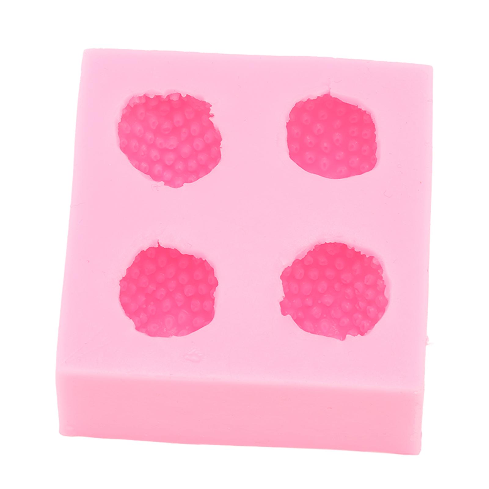 

Strawberry Silicone Mold Multipurpose Prevents Stick Soft Food Grade Silicone Fondant Mould for Chocolate