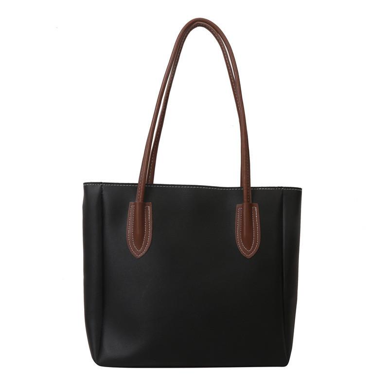 Fashionable Large Capacity Pu Tote Bag For Women 2023 Trendy Street Style Shoulder Bag