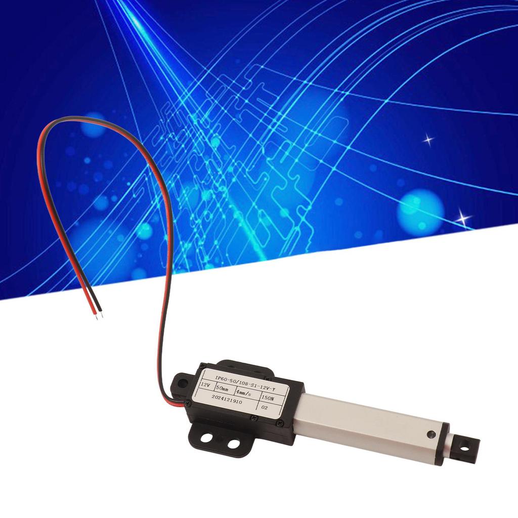 Linear Actuator 50mm 12v DC Low Noise Internal Limit Switch Mini Electric Linear Actuator Motor for