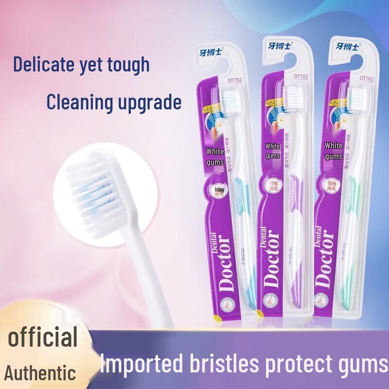 Dr. Dental Whitening Gum Care Toothbrush (6-pack)