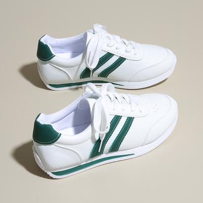 Women Designer Sneakers Round Head Deep Mouth Light Sneakers Versatile Breathable Cross Lace Casual Sneakers De Mujer