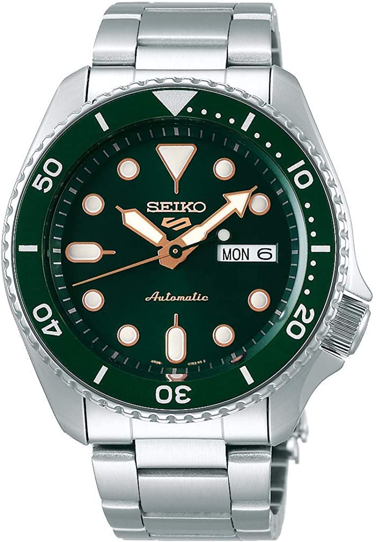 

SEIKO 5 SPORTS SKX Sports Style Automatic Mechanical Limited Distribution Model Watch Seiko Five Sports SRPD63K1 Green Overseas Model [Seiko] Men s
