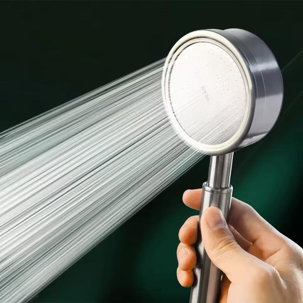 304 Stainless Steel Bathroom Handheld Shower Head High Pressure Water Saving Sprayer Nozzle Supercharged Rainfall Showerhead