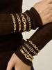 18K Gold Plated Horseshoe Buckle Bracelet for Women, 316L Stainless Steel, Colorfast, Simple and Elegant Design.