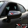 2 szt. Naklejki na lusterka wsteczne samochodu Naklejki winylowe do Mazda MX5 MX-5 Miata Styl sportowy Wyścigowy Dekoracja zewnętrzna Paski Akcesoria