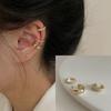 Cute Clip Earrings Female Buckle Ear Cuff No Piercings Fake Cartilage Ear for Women Delicate Fashion  Accessories