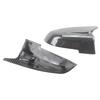 M5 Rearview Side Wing Mirror Cover Cap Carbon Fiber Pattern Black For BMW 5 6 7 Series F10 F11 F18 F07 F12 F13 F06 F01 F02 LCI