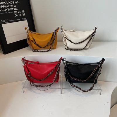 Umhängetasche neue Retro-Mode beliebte Handtasche Tasche Damen Pendeln Textur große Kapazität Kette kleine quadratische Tasche
