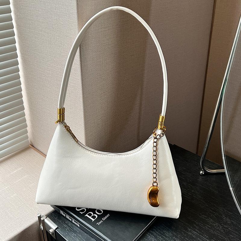 French Niche Underarm Bag Women's 2025 New Spring and Summer Fashion Shoulder Bag High-end Sense Versatile Commuter Baguette Bag