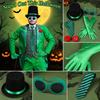 Halloween Party Lustiges Kostüm- und Make-up-Zubehör-Set für Erwachsene und Kinder