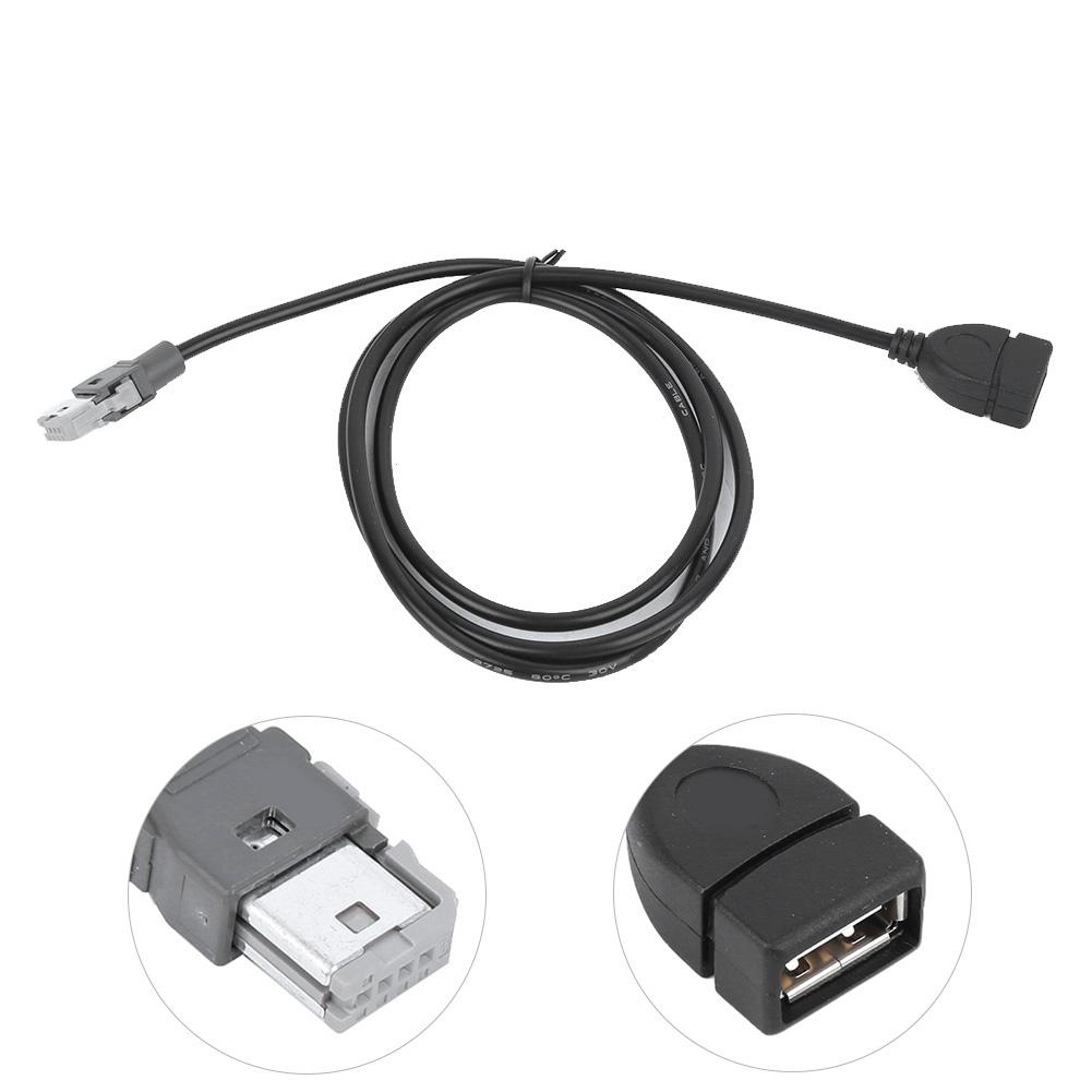 USB Cable Adapter Car Media Head Unit Fit for Hyundai Kia ELANTRA MISTRA TUCSON