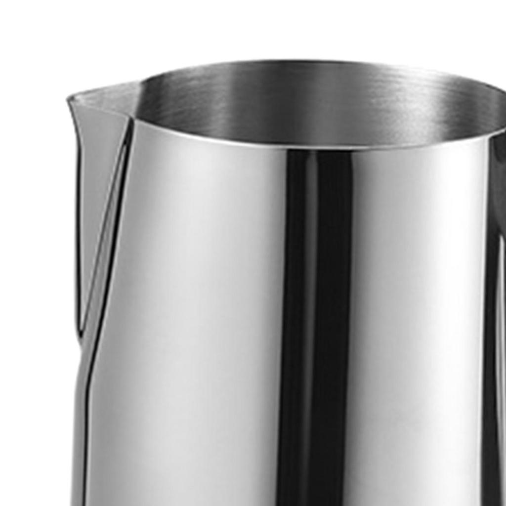 Kitchen Stainless Steel Milk Frothing Jug Barista Cup , 600ml