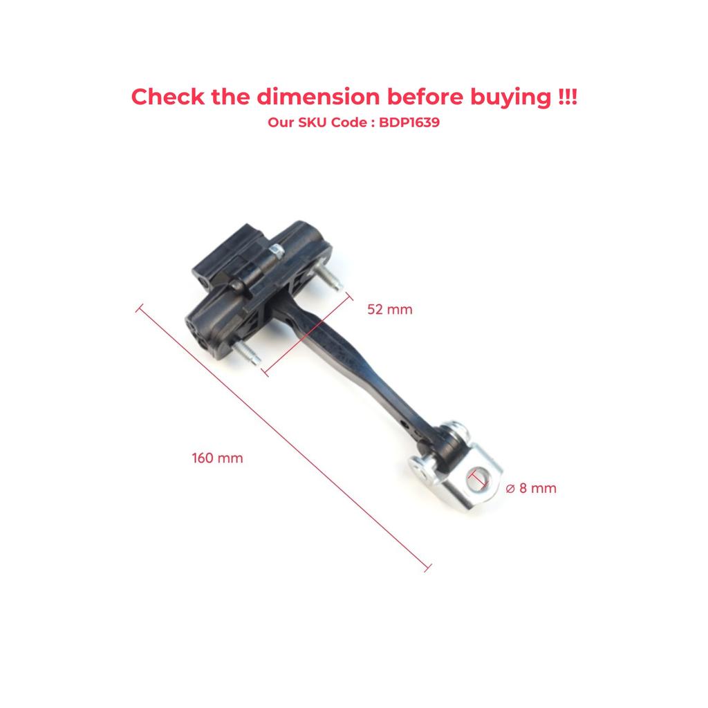 EDP1639 Rear Door Stop Check Assy Limiter Strap for Volvo V40 525 Cross Country 526 2012–2019 31298427