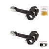 BDP759-1 2 stycken Framvänster OCH Höger Dörrstoppare Gångjärnsbroms StoppkontrollRem Begränsare för Peugeot 407 6E 6D 2004-2011 4/5 Dörr 9181J0