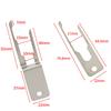 Seat Belt Removal Special Tool Metal For Tesla Model 3 Y Seat Belt Remover Key Car Seat Buckle Release Tool 1133787-00-A