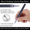 Plastic Paint Pens Black White Paint Pen Acrylic Paint Pens Acrylic Markers  for DIY