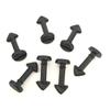 20Pcs Car Engine Trim Plate Screw Plastic Rivets Fasteners For Citroen Picasso c4 c5 Peugeot 307 308 2008 508 206 Fixing Clips