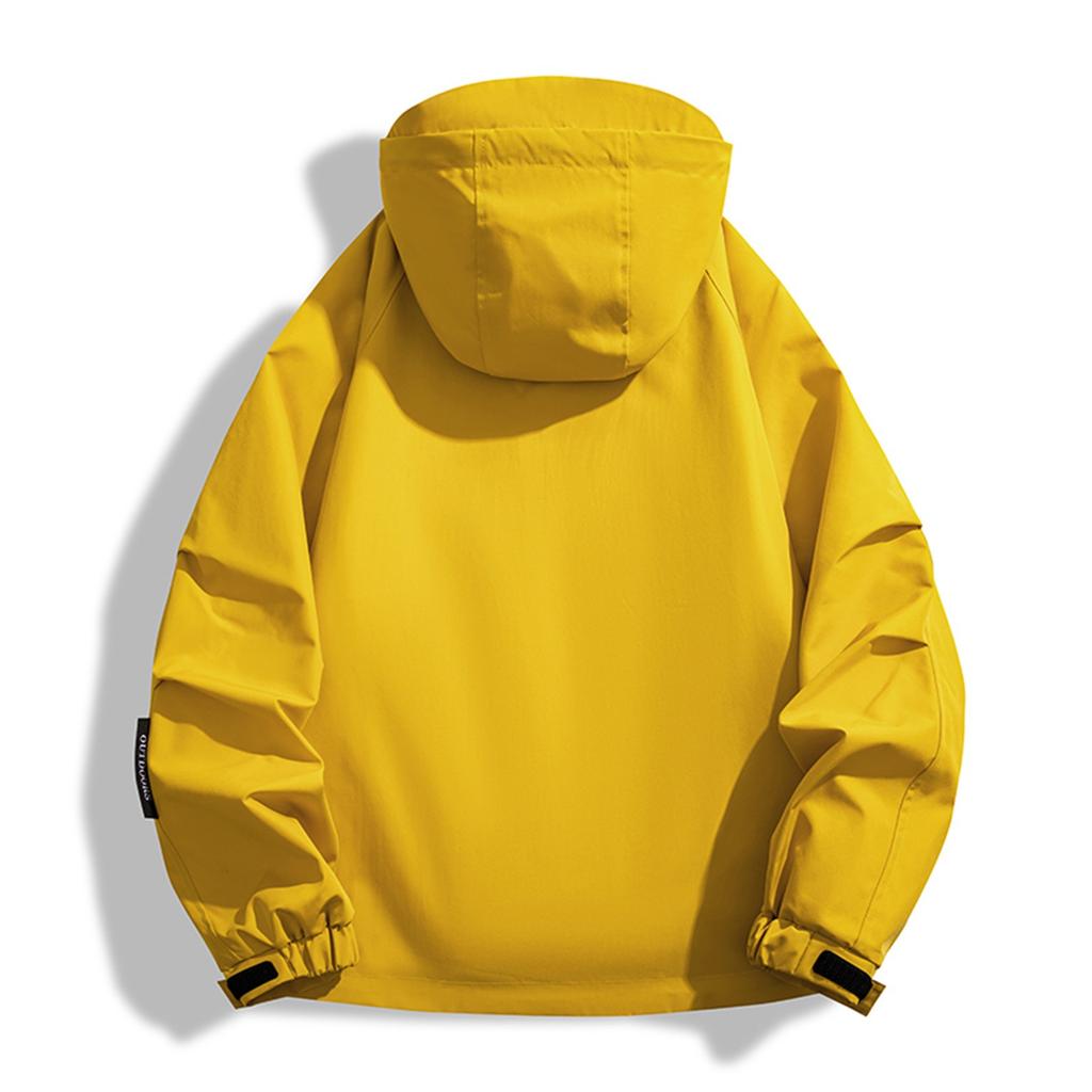 Women's Solid Color Fashionable Hooded Jacket