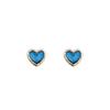 925 Silver Korean Blue Starry Sky Love Earrings: Elegant & Fashionable Design for Women