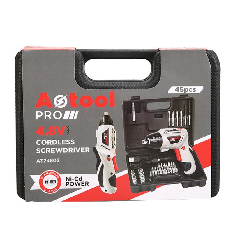 Portable Multifunctional Mini Electric  Screwdriver  Set 4.8v Automatic Twist Hand Drill Power Tools