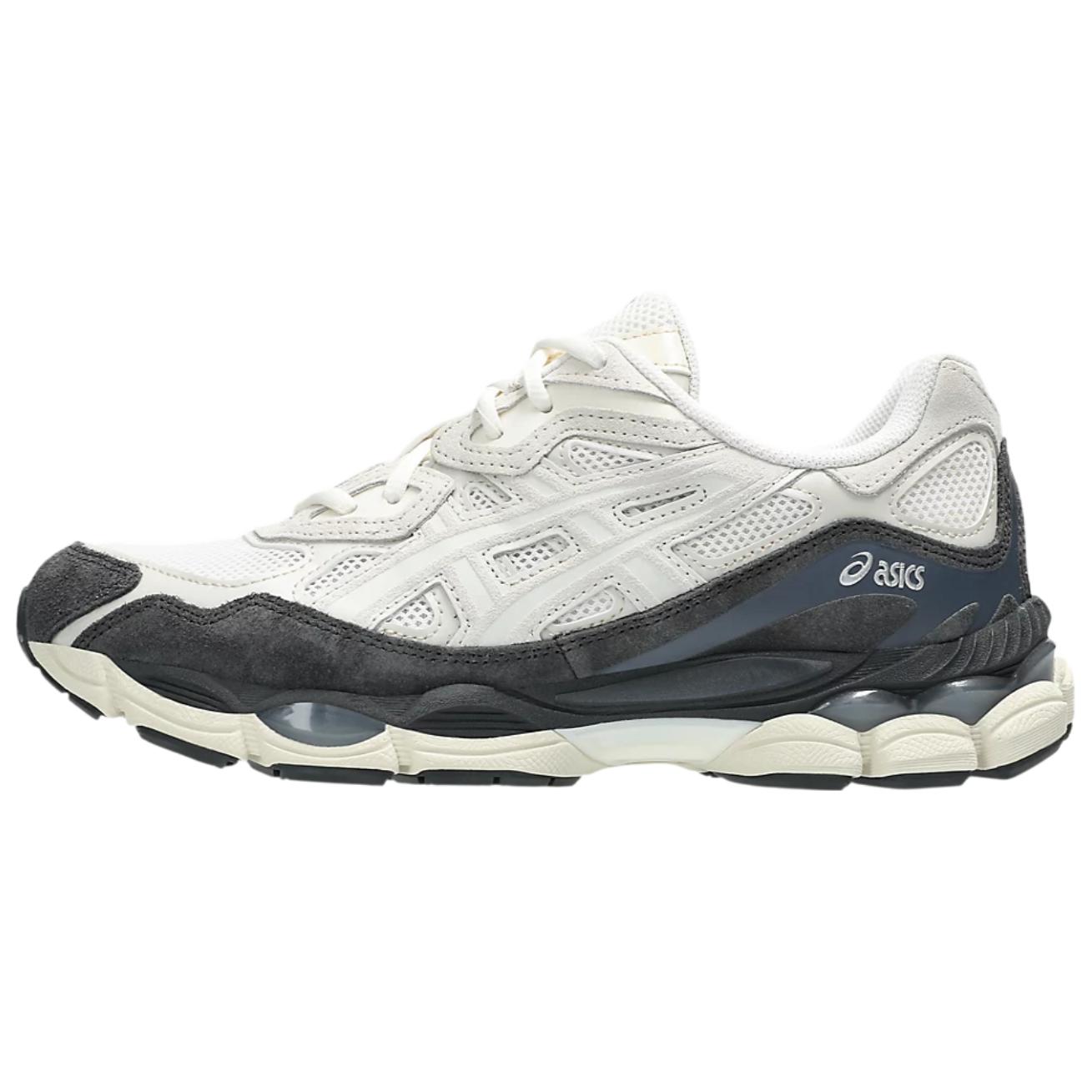 

ASICS Gel NYC White Smoke Grey Unisex Sneakers 1203A383-111 40.5