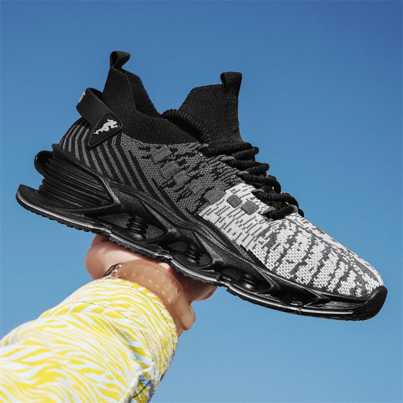 Men's Breathable Casual Sneakers Air Mesh Running Shoes Lightweight Summer Outdoor Sports