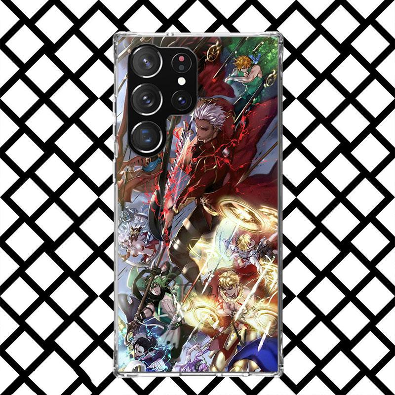 Fate Zero Stay Night Saber Phone Case for Samsung Galaxy S26 S25 Edge S24 S23 Ultra S22 Plus S21 FE S20 + Soft Cover Print Funda