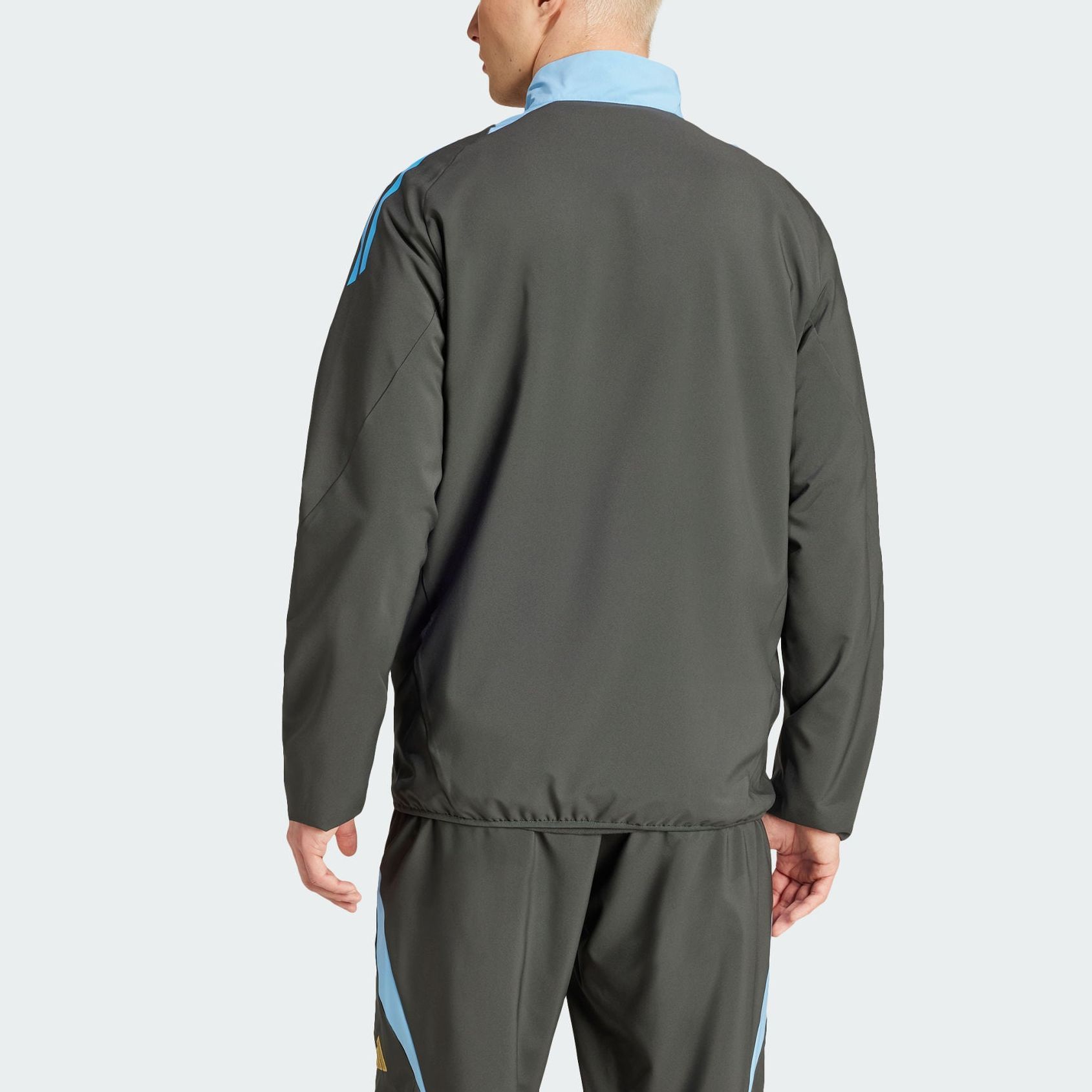 

Новые куртки Adidas Tiro 24 ARGENTINA COMPETITION PRESENTATION в стиле ретро, спортивные, со стойкой, мужские, цвет «карбон-черный» IQ0805 S