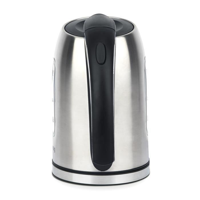 Bouilloire Électrique H.KOENIG BO17 - Capacité 1,7 L - Corps En Acier Inoxydable