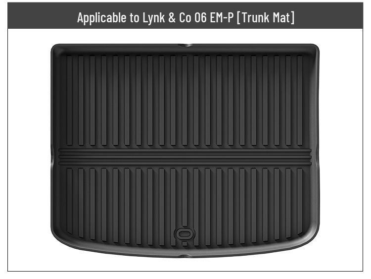 Custom TPE Car Mats for Lynk & Co 06em-p: Covers 24 Models with Trunk & Backrest Mats