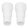 2pcs Pool Pump Hose Adapter 1‑1/2inch Male Thread Plastic Pool Filter Hose Adapter for Replacement