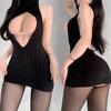 Sex Underwear Sexy No-Take Pajamas Passion Set Large Size Hot Uniform Sweater Temptation Midnight Charm Autumn and Winter