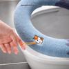 Plush Four-Season Universal Toilet Seat Cushion - Thickened & Comfortable
