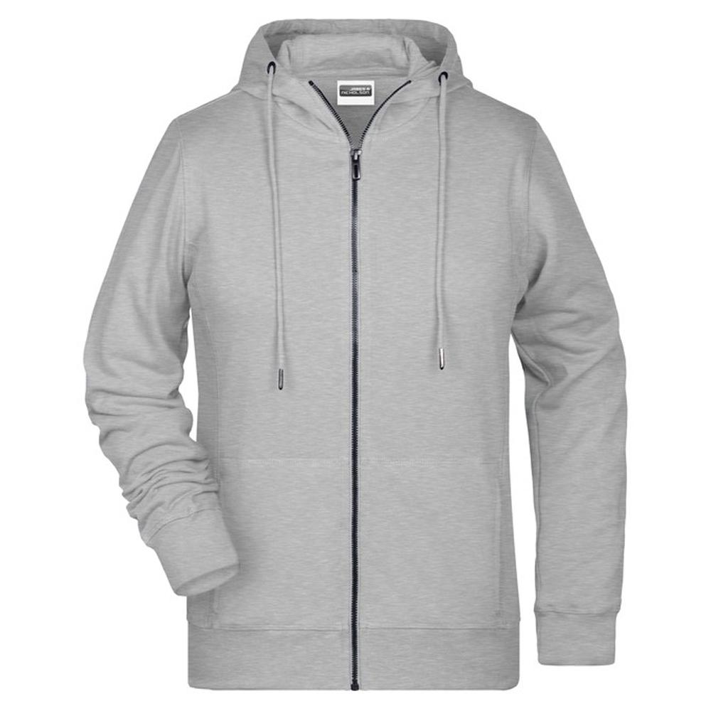James and Nicholson Womens/Ladies Full Zip Hoodie