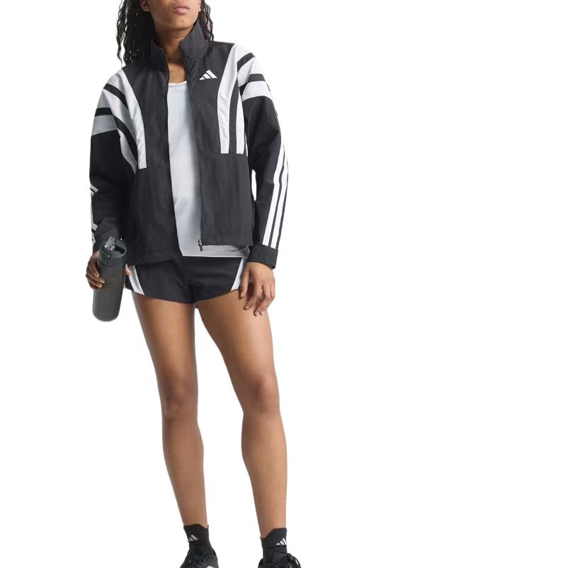 adidas Αρχείο Σειρά Adizero Τρέξιμο Ανθεκτικό στο Σκίσιμο Διαπνέον Αδιάβροχο Όρθιο Κολάρο Άνετο Καθημερινό Ευέλικτο Μπουφάν Γυναικείο Μπουφάν HZ3696