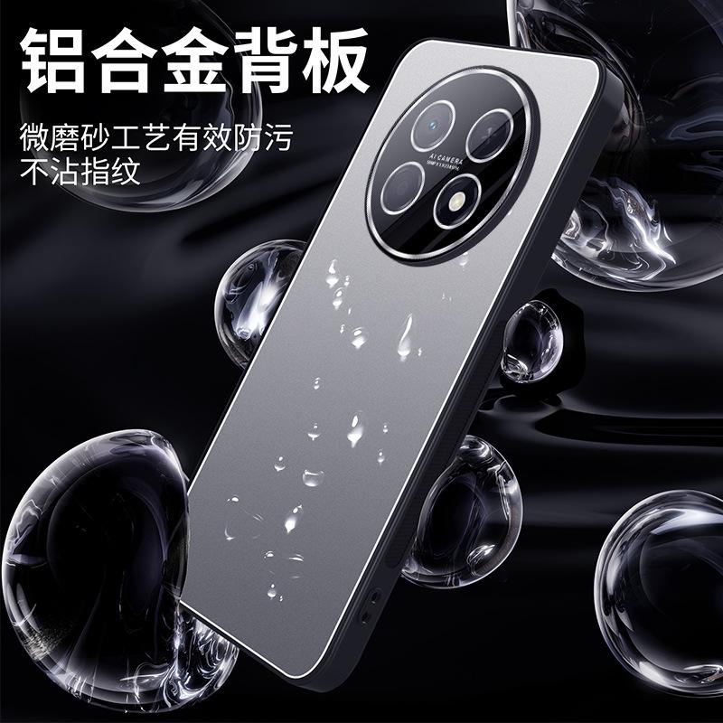 Applicable to 90Promax mobile phone case ice aluminum metal 70X anti-drop protective case with lens film