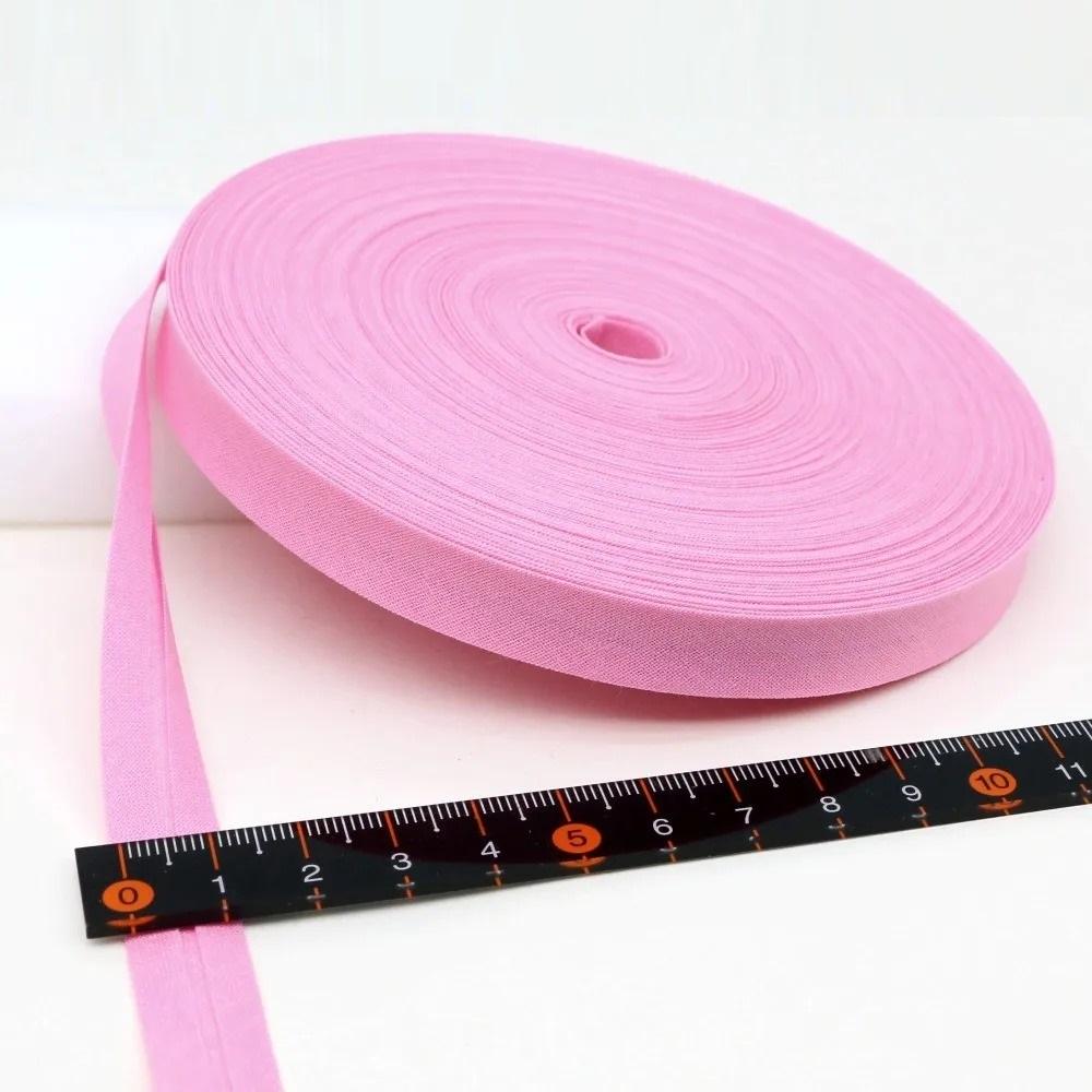 12mm(1/2") Narrow Ironed Single Folded Cotton Solid Color Bias Binding Tape Diy Ribbon Garment Quilt Craft Sewing Accessories