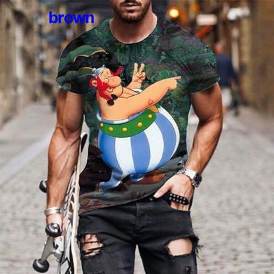Summer Cartoon Graphic 3D Printed T-Shirt Fashion Men's/women's Casual Short Sleeve T-Shirt Plus Size 100-6XL