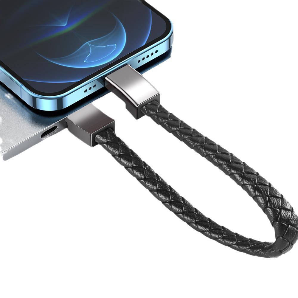 Portable PD Fast Charging Cable Bracelet for iPhone, Huawei, Xiaomi