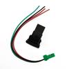 Replacement Power Light Switch Accessories Parts Car Auto Blue LED DC 12V