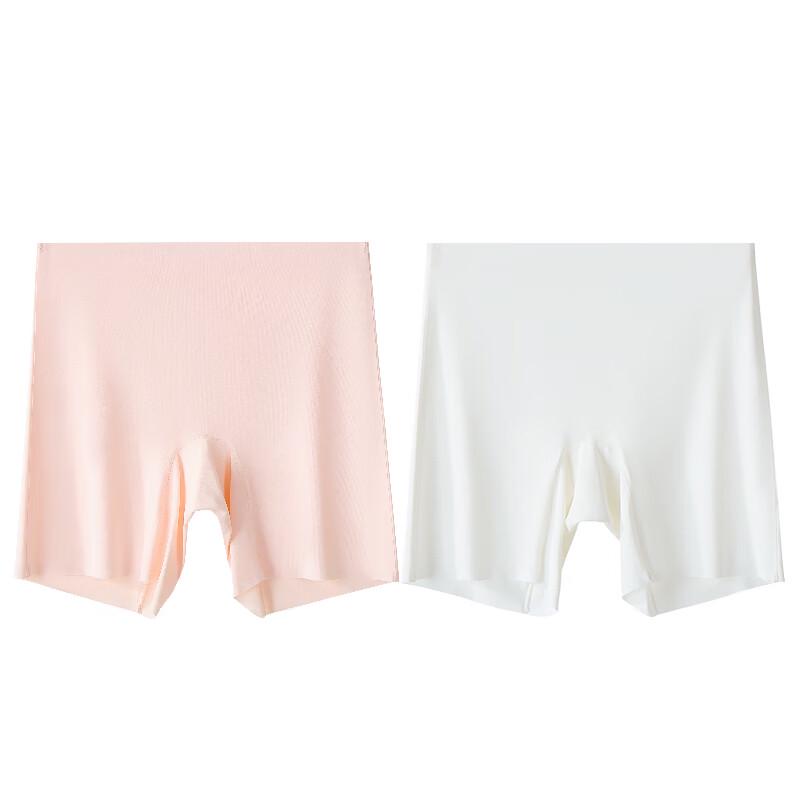 Langsha Girls' Ice Silk Safety Shorts (2-Pack)