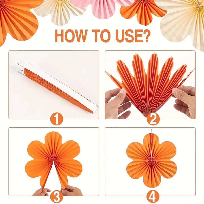 Hängende Dekorationen aus Papierblumen, Feiertagsdekorationen für Valentinstag, Muttertag, Outdoor-Feiertags-Themendekorationen