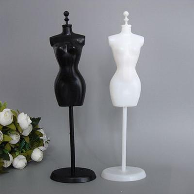 Draagbaar Klein Formaat Levendige Eenvoudig te Monteren Poppen Eendelig Jurk Etalagepop Model Stand Kleding Display Stand