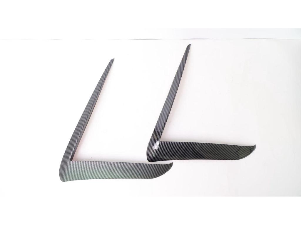 Deflector de vânt pentru bara de protecție față și Spoiler sprânceană far pentru Tesla Model Y Facelift 2025+