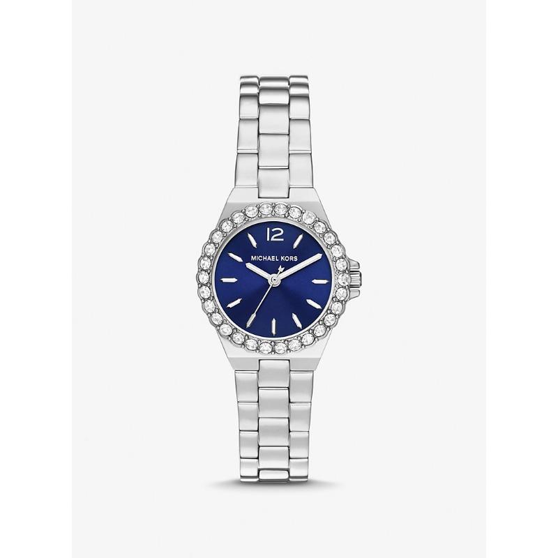 

Мини-часы Michael Kors Lennox с паве, серебристый тон, MK7397 серебряный