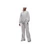 Nike Casual Lace-Up Solid Color Comfortable Knitted Sports Pants Women Pants Gray IB7040-051