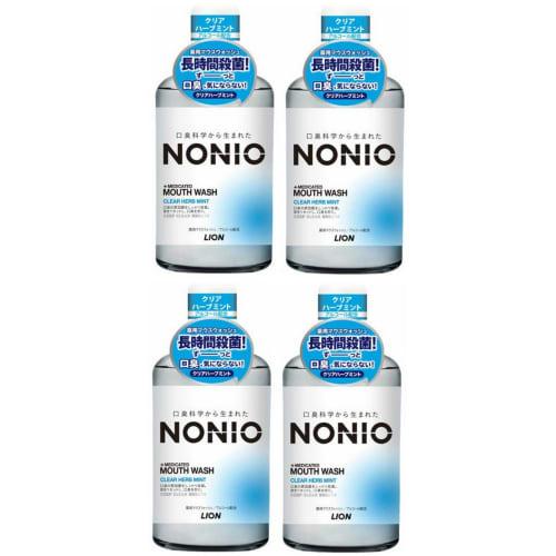 

[Bulk Purchase] NONIO Mouthwash Clear Herb Mint 600ml (4 Count)