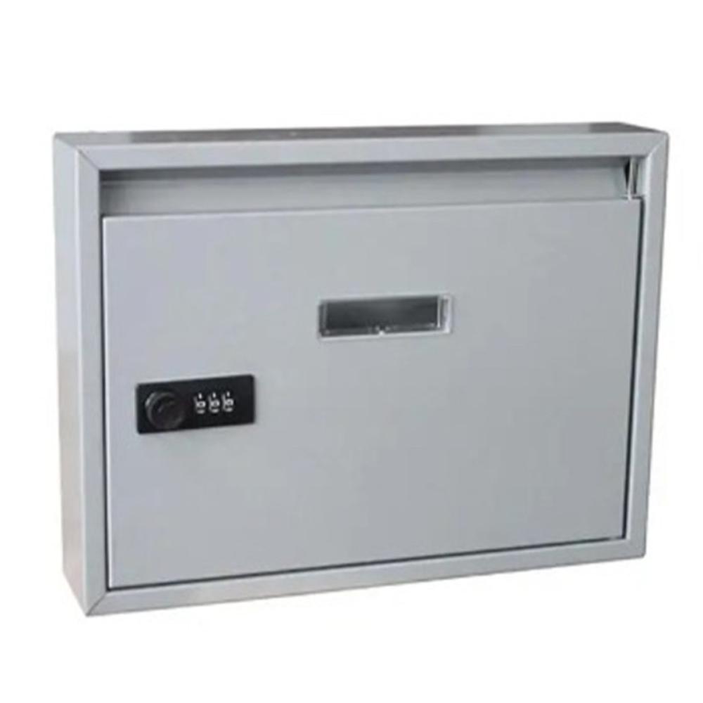 Metal Mailbox Letter Box Wall Mounted Mail Box Universal Postbox  for School Outdoor Street House